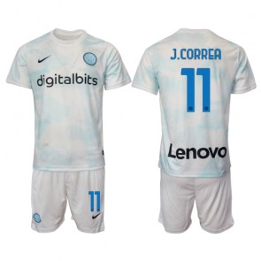 Inter Milan Joaquin Correa #11 babykläder Bortatröja barn 2022-23 Korta ärmar (+ Korta byxor)